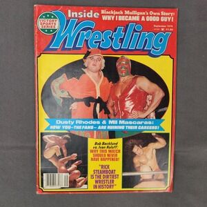 Vintage Sept 1978 Inside Wrestling Magazine Dusty Rhodes Mil‎ Mascaras Koloff